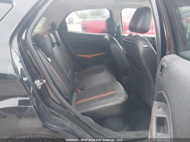 2018 Ford Ecosport Ses მანქანა იყიდება აუქციონზე, vin: MAJ6P1CL8JC186510, აუქციონის ნომერი: 12666940