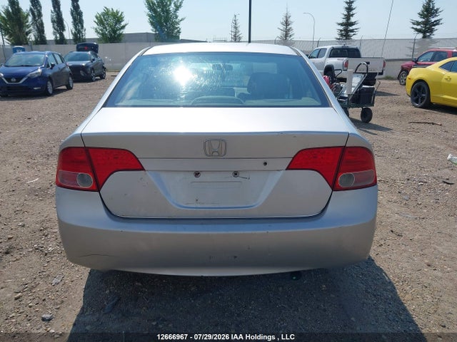 2006 Honda Civic Dx მანქანა იყიდება აუქციონზე, vin: 1HGFA16276L801488, აუქციონის ნომერი: 12666967