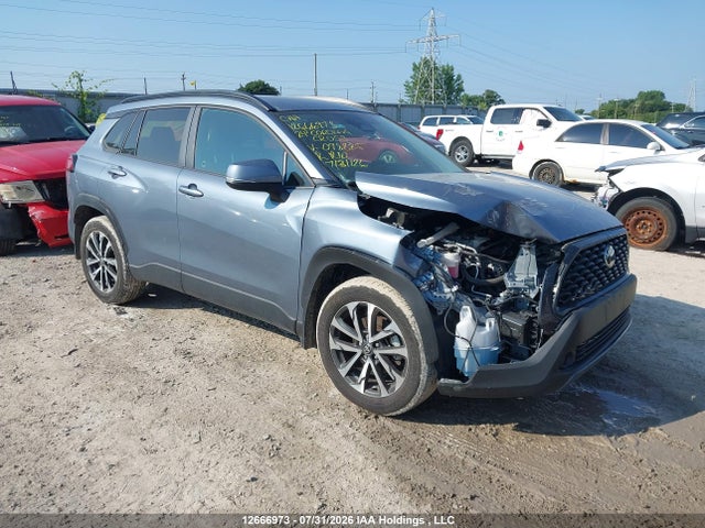 12666973 :رقم المزاد ، 7MUBAABG0RV098825 vin ، 2024 Toyota Corolla Cross Le مزاد بيع
