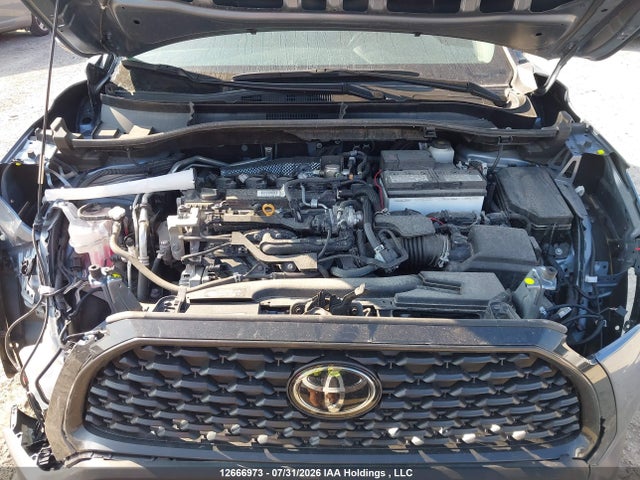 12666973 :رقم المزاد ، 7MUBAABG0RV098825 vin ، 2024 Toyota Corolla Cross Le مزاد بيع