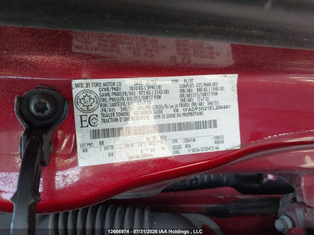 Ford Focus Titanium 2014 1FADP3N21EL256491 Image 9
