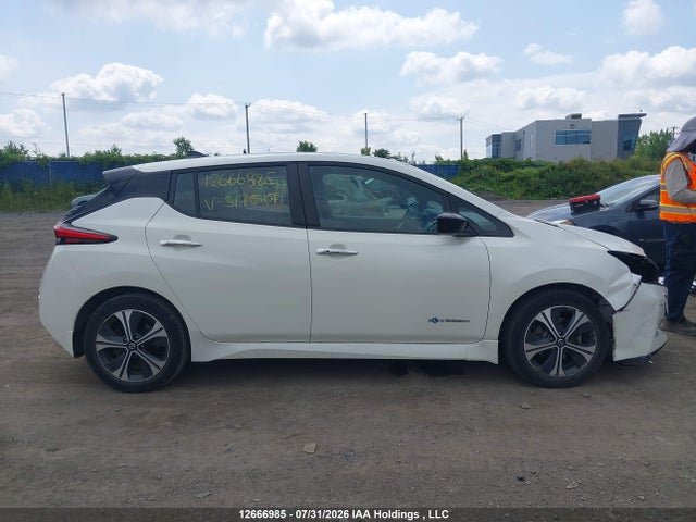 12666985 :رقم المزاد ، 1N4BZ1CP3KC317047 vin ، 2019 Nissan Leaf S Plus/sl Plus/sv Plus مزاد بيع