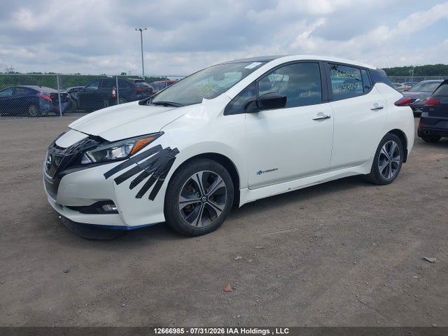 12666985 :رقم المزاد ، 1N4BZ1CP3KC317047 vin ، 2019 Nissan Leaf S Plus/sl Plus/sv Plus مزاد بيع
