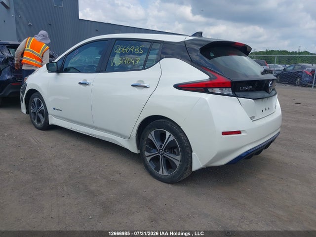 12666985 :رقم المزاد ، 1N4BZ1CP3KC317047 vin ، 2019 Nissan Leaf S Plus/sl Plus/sv Plus مزاد بيع
