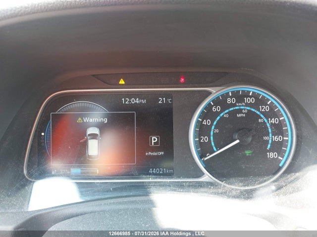 12666985 :رقم المزاد ، 1N4BZ1CP3KC317047 vin ، 2019 Nissan Leaf S Plus/sl Plus/sv Plus مزاد بيع