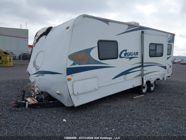 2007 Cougar Cougar Roulotte 40pieds მანქანა იყიდება აუქციონზე, vin: 4YDT2432772502219, აუქციონის ნომერი: 12666988
