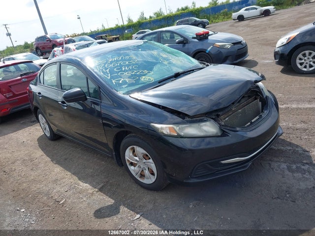 Aukcja sprzedaży 2014 Honda Civic Lx, vin: 2HGFB2F45EH002230, numer aukcji: 12667002