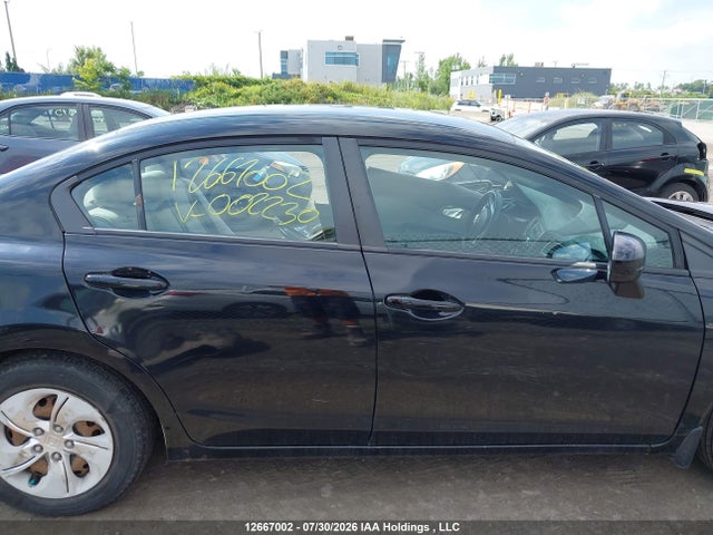 Продажа на аукционе авто 2014 Honda Civic Lx, vin: 2HGFB2F45EH002230, номер лота: 12667002