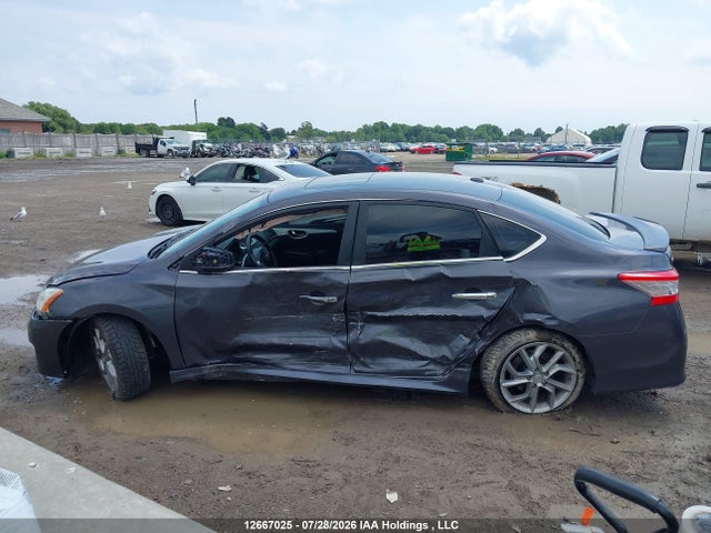 2015 Nissan Sentra 1.8 S/1.8 Sl/1.8 Sr/1.8 Sv მანქანა იყიდება აუქციონზე, vin: 3N1AB7AP9FL651225, აუქციონის ნომერი: 12667025