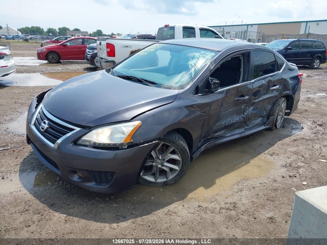 2015 Nissan Sentra 1.8 S/1.8 Sl/1.8 Sr/1.8 Sv მანქანა იყიდება აუქციონზე, vin: 3N1AB7AP9FL651225, აუქციონის ნომერი: 12667025