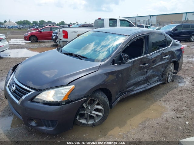 2015 Nissan Sentra 1.8 S/1.8 Sl/1.8 Sr/1.8 Sv მანქანა იყიდება აუქციონზე, vin: 3N1AB7AP9FL651225, აუქციონის ნომერი: 12667025