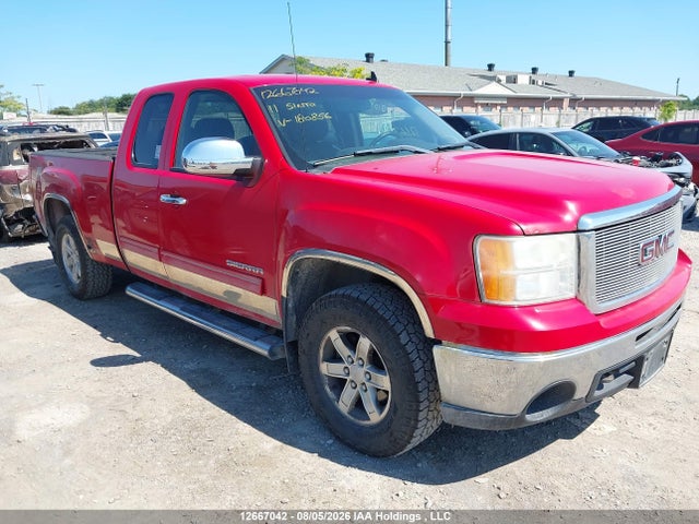 2011 Gmc Sierra K1500 Sle მანქანა იყიდება აუქციონზე, vin: 1GTR2VEA4BZ180856, აუქციონის ნომერი: 12667042