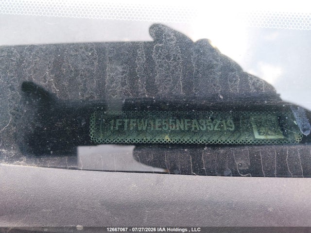 Aukcja sprzedaży 2022 Ford F150 Supercrew, vin: 1FTFW1E55NFA35219, numer aukcji: 12667067