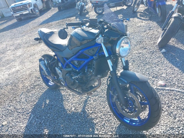 Aukcja sprzedaży 2019 Suzuki Sv650 A/x, vin: JS1VP55B5K7100334, numer aukcji: 12667071