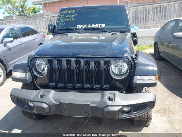 12667078 :رقم المزاد ، 1C4HJXEN8PW529538 vin ، 2023 Jeep Wrangler 4-door Sahara مزاد بيع