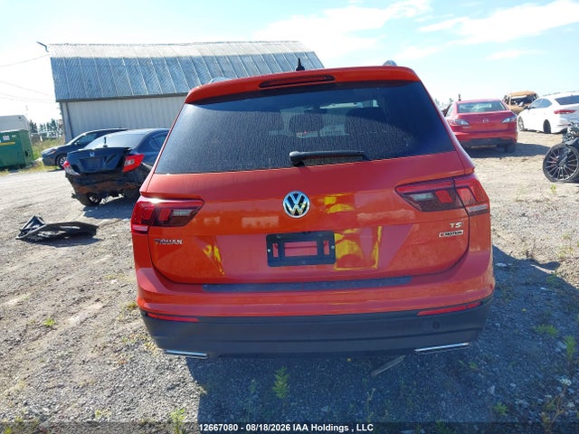 2018 Volkswagen Tiguan Se/sel მანქანა იყიდება აუქციონზე, vin: 3VV2B7AX3JM028849, აუქციონის ნომერი: 12667080