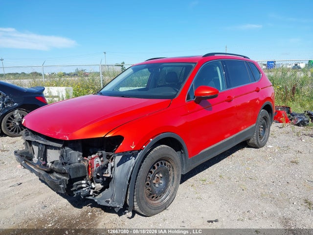2018 Volkswagen Tiguan Se/sel მანქანა იყიდება აუქციონზე, vin: 3VV2B7AX3JM028849, აუქციონის ნომერი: 12667080