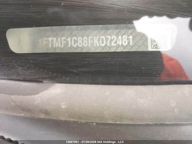 Aukcja sprzedaży 2015 Ford F150, vin: 1FTMF1C88FKD72481, numer aukcji: 12667081