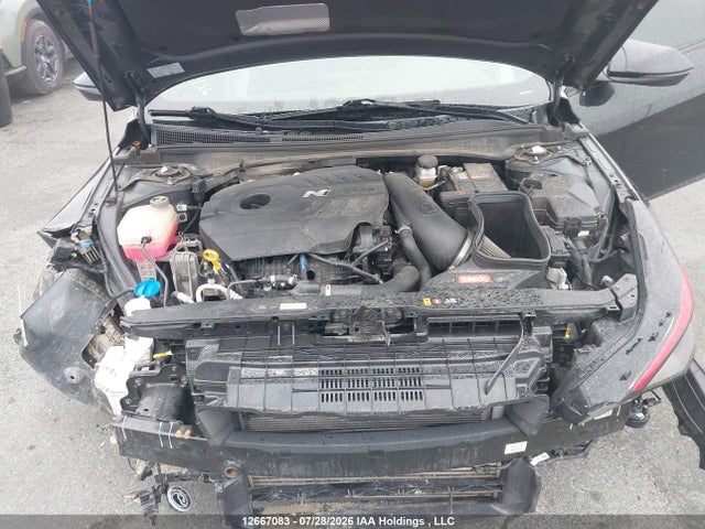 2022 Hyundai Elantra N მანქანა იყიდება აუქციონზე, vin: KMHLW4AK1NU003018, აუქციონის ნომერი: 12667083