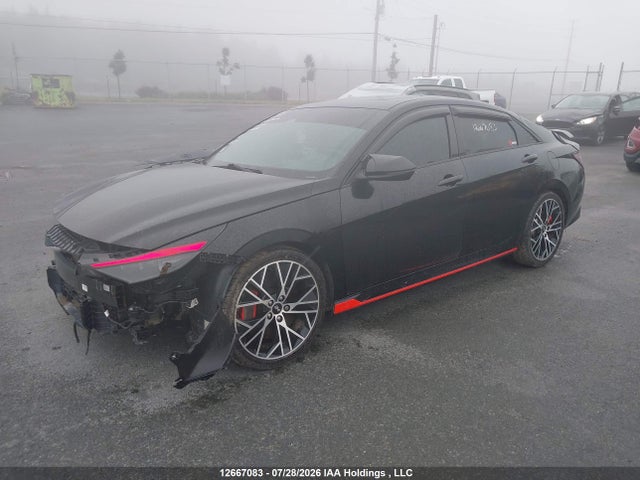 2022 Hyundai Elantra N მანქანა იყიდება აუქციონზე, vin: KMHLW4AK1NU003018, აუქციონის ნომერი: 12667083
