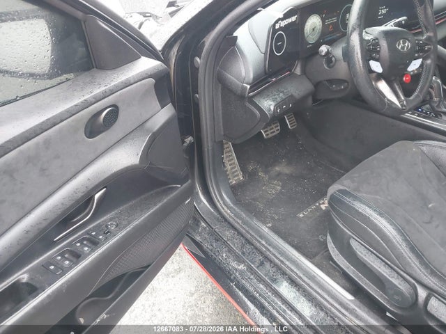 2022 Hyundai Elantra N მანქანა იყიდება აუქციონზე, vin: KMHLW4AK1NU003018, აუქციონის ნომერი: 12667083