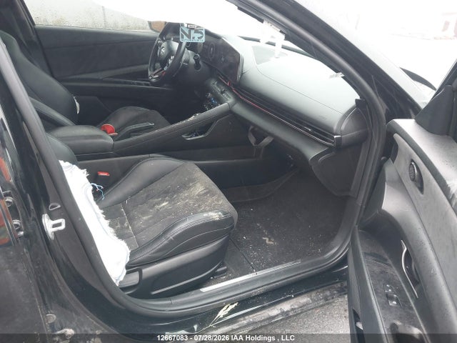 2022 Hyundai Elantra N მანქანა იყიდება აუქციონზე, vin: KMHLW4AK1NU003018, აუქციონის ნომერი: 12667083