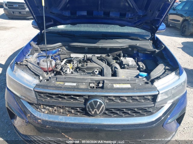 12667088 :رقم المزاد ، 3VVVX7B25RM113348 vin ، 2024 Volkswagen Taos Comfortline مزاد بيع