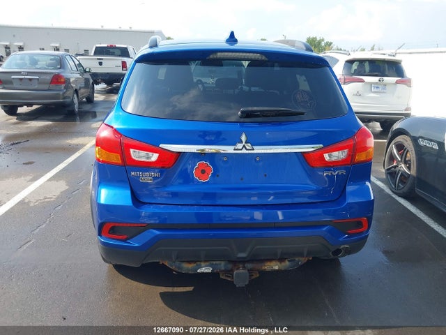 2018 Mitsubishi Rvr Se Limited/gt მანქანა იყიდება აუქციონზე, vin: JA4AJ4AW8JZ610778, აუქციონის ნომერი: 12667090