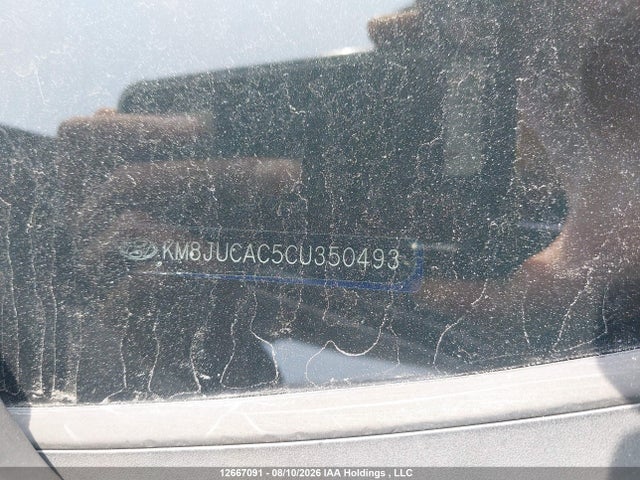 12667091 :رقم المزاد ، KM8JUCAC5CU350493 vin ، 2012 Hyundai Tucson Limited مزاد بيع