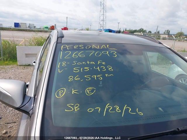Продажа на аукционе авто 2018 Hyundai Santa Fe Sport, vin: 5XYZUDLB1JG515438, номер лота: 12667093