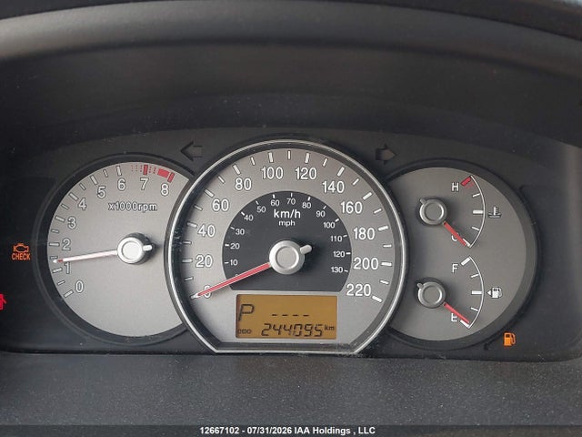 12667102 :رقم المزاد ، KNAFG526877091649 vin ، 2007 Kia Rondo Lx/ex مزاد بيع