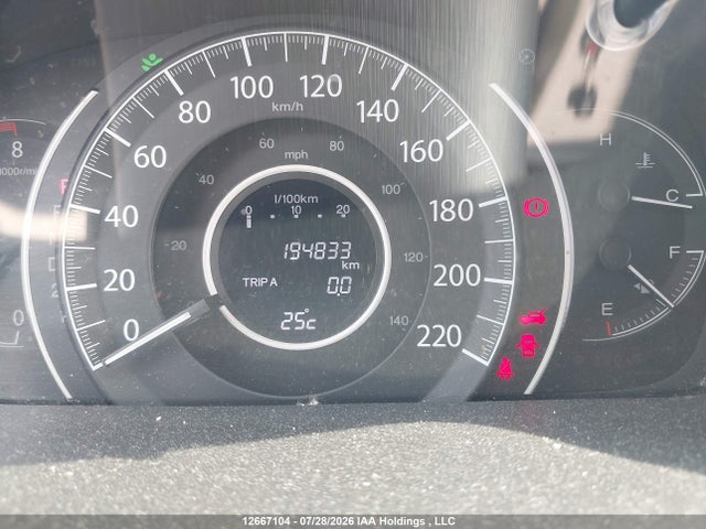 12667104 :رقم المزاد ، 2HKRM4H96CH104294 vin ، 2012 Honda Cr-v Touring مزاد بيع