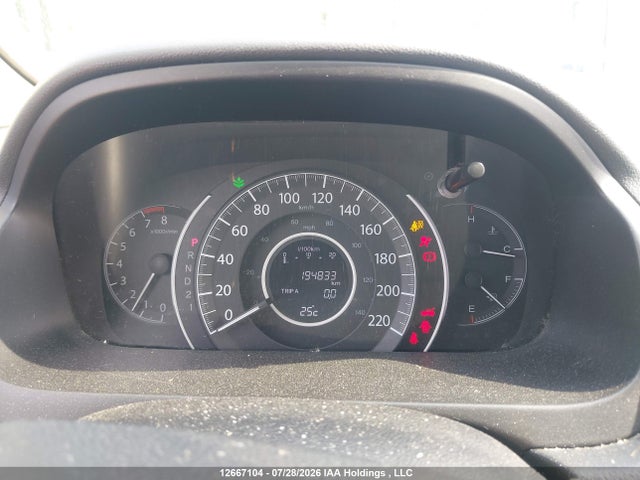 12667104 :رقم المزاد ، 2HKRM4H96CH104294 vin ، 2012 Honda Cr-v Touring مزاد بيع