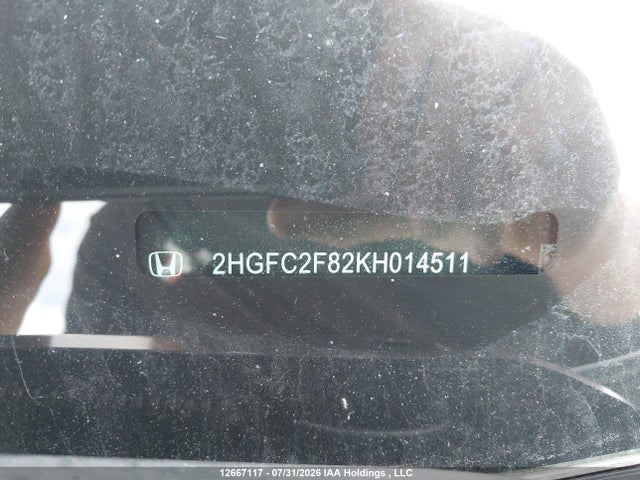 Honda Civic Sport 2019 2HGFC2F82KH014511 Image 19