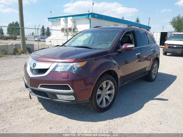 12667132 :رقم المزاد ، 2HNYD2H76AH002198 vin ، 2010 Acura Mdx Advance مزاد بيع