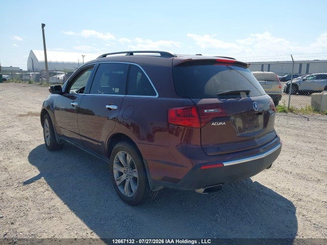 12667132 :رقم المزاد ، 2HNYD2H76AH002198 vin ، 2010 Acura Mdx Advance مزاد بيع