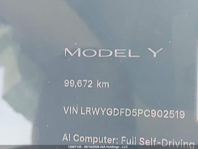 Tesla Model Y Rwd 2023 LRWYGDFD5PC902519 Image 15