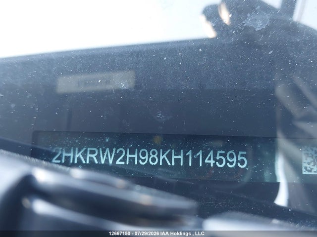 2HKRW2H98KH114595 Honda Cr-v Touring