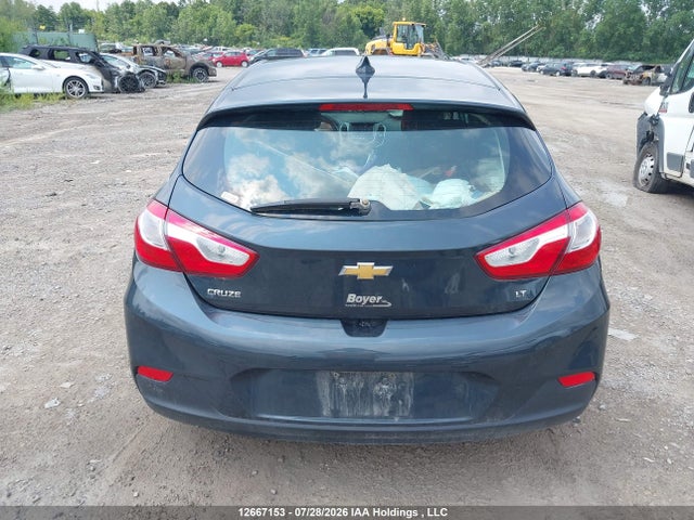 2018 Chevrolet Cruze Lt მანქანა იყიდება აუქციონზე, vin: 3G1BE6SM0JS654870, აუქციონის ნომერი: 12667153