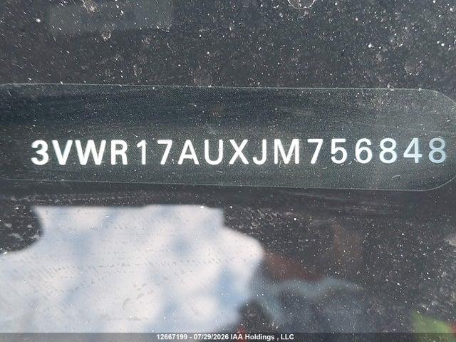 Продажа на аукционе авто 2018 Volkswagen Golf Sportwagen Highline, vin: 3VWR17AUXJM756848, номер лота: 12667199