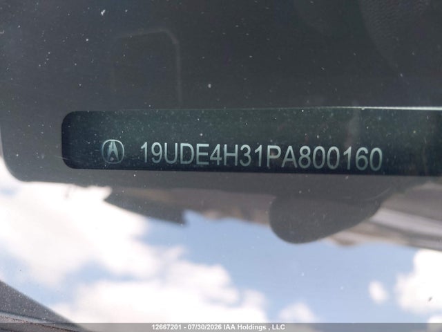 12667201 :رقم المزاد ، 19UDE4H31PA800160 vin ، 2023 Acura Integra مزاد بيع