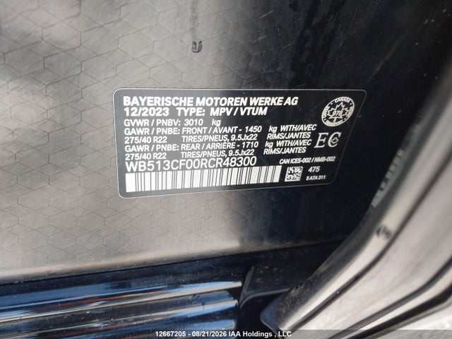 BMW Ix Xdrive40 2024 WB513CF00RCR48300 Image 18