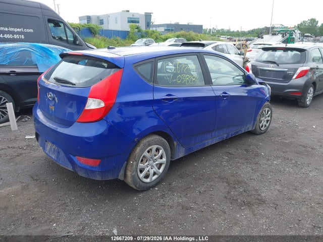 2012 Hyundai Accent Gls/gs მანქანა იყიდება აუქციონზე, vin: KMHCT5AE6CU038286, აუქციონის ნომერი: 12667209