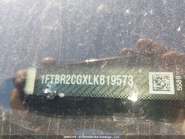 Продаж на аукціоні авто 2020 Ford Transit T-250, vin: 1FTBR2CGXLKB19573, номер лоту: 12667219