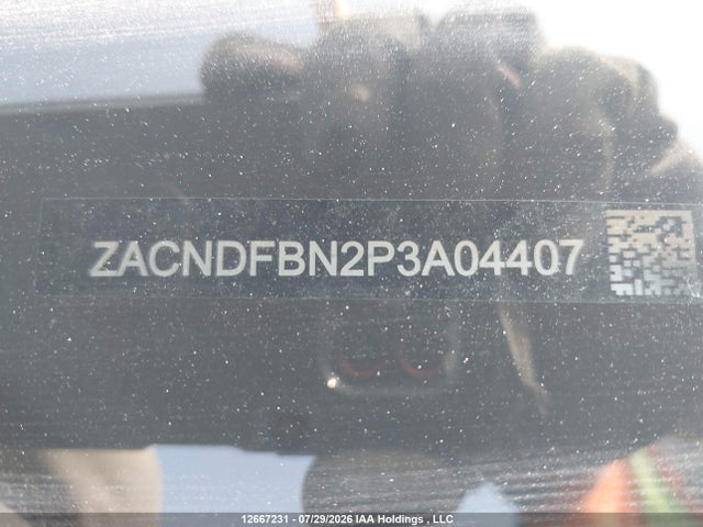 ZACNDFBN2P3A04407 Dodge Hornet Gt Plus