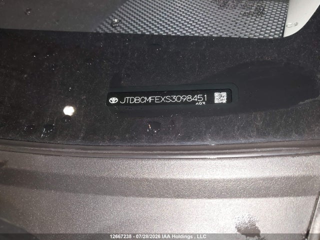 Продаж на аукціоні авто 2025 Toyota Corolla Le/se/xle, vin: JTDBCMFEXS3098451, номер лоту: 12667238