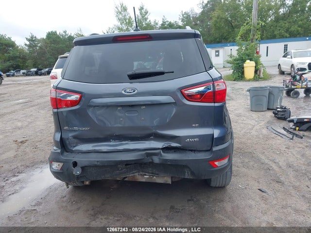 MAJ6S3GL9KC264959 Ford Ecosport Se