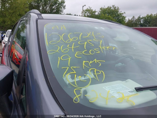MAJ6S3GL9KC264959 Ford Ecosport Se