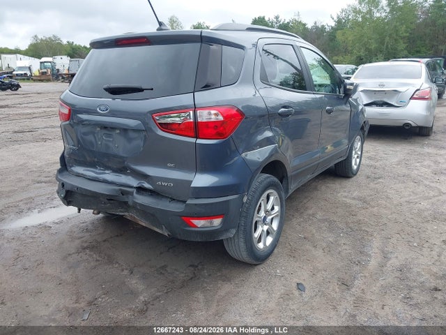 MAJ6S3GL9KC264959 Ford Ecosport Se