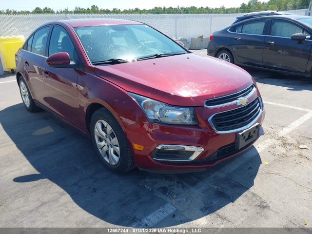 2015 Chevrolet Cruze 1lt მანქანა იყიდება აუქციონზე, vin: 1G1PC5SB0F7123470, აუქციონის ნომერი: 12667244